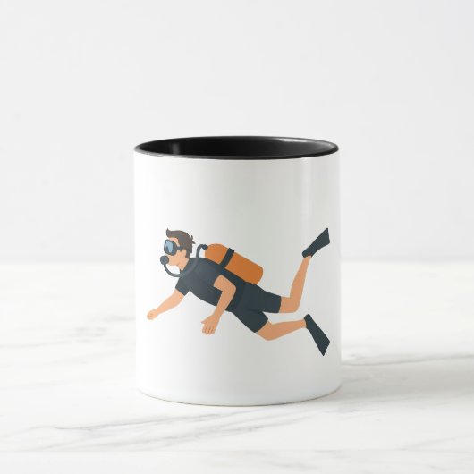 Mug Plongée en scaphandre autonome (Centre)
