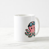 Mug Plongée Kawaii (Devant droit)