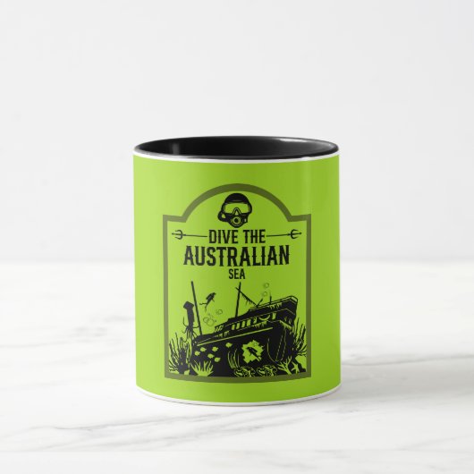 Mug Plongée par naufrage Australie (Centre)