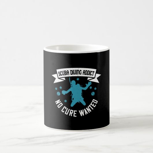 Mug Plongée - Plongée Addict Sans Cure Recherché (Centre)