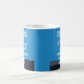 Mug Plongée Plongée en scaphandre autonome Plongeur so (Centre)