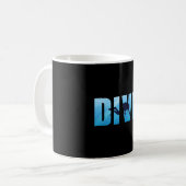 Mug Plongée Plongée Plongée Plongée Diver Amusante Idé (Devant gauche)