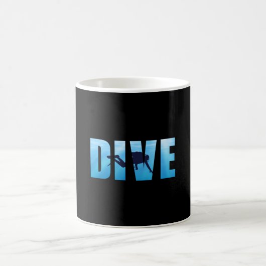 Mug Plongée Plongée Plongée Plongée Diver Amusante Idé (Centre)