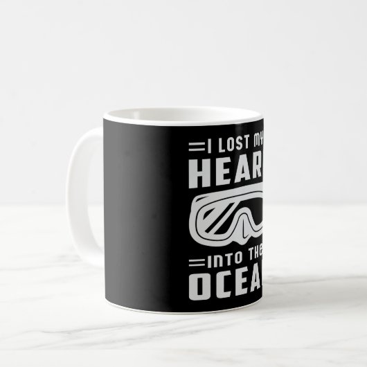 Mug Plongée Plongée Plongée Plongée Funny Plongée Idée (Devant gauche)