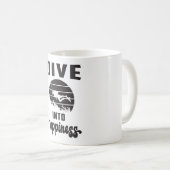 Mug Plongée Plongée Plongée Plongée Mer Drôle Idée cad (Devant droit)