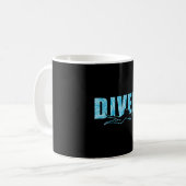 Mug Plongée Plongée Plongée Plongée Plongée Drôle Idée (Devant gauche)