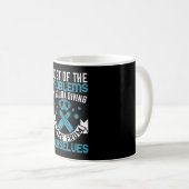 Mug Plongée - Problèmes de plongée sous-marine (Devant droit)