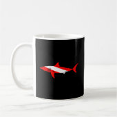 Mug Plongée Requin Plongée Plongée Pour Plongeur (Gauche)