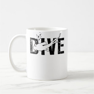 Mug Plongée Scaphandre Plongeur