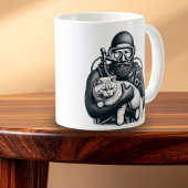Mug Plongée sous-marine papa chat
