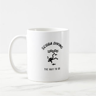 Mug Plongée sous-marine sur le chemin