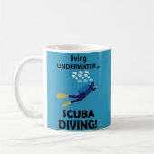 Mug Plongée sous-marine Vie sous-marine Plongée sous-m (Gauche)