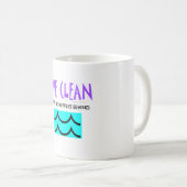 Mug Plongée SUPÉRIEURE aucunes ondulations (Devant droit)