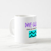 Mug Plongée SUPÉRIEURE aucunes ondulations (Devant gauche)
