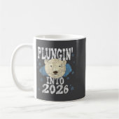 Mug Plongeon de Lar Bear - Plongeon dans le froid de l (Gauche)