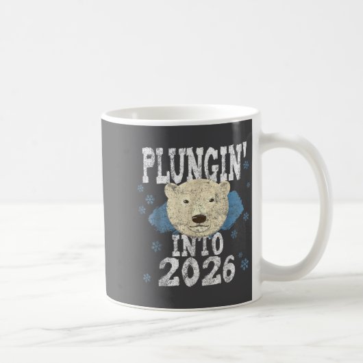 Mug Plongeon de Lar Bear - Plongeon dans le froid de l (Droite)