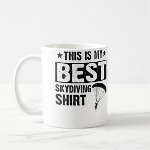 Mug Plongeon en parachute C'est mon meilleur parachuti