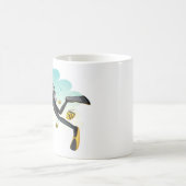 Mug Plongeur autonome sous-marin avec des poissons (Centre)