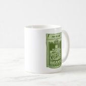 Mug Plongeur café pop art emballage alimentaire illust (Devant droit)
