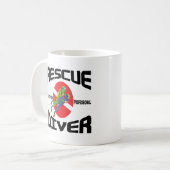 Mug Plongeur de délivrance (Devant gauche)