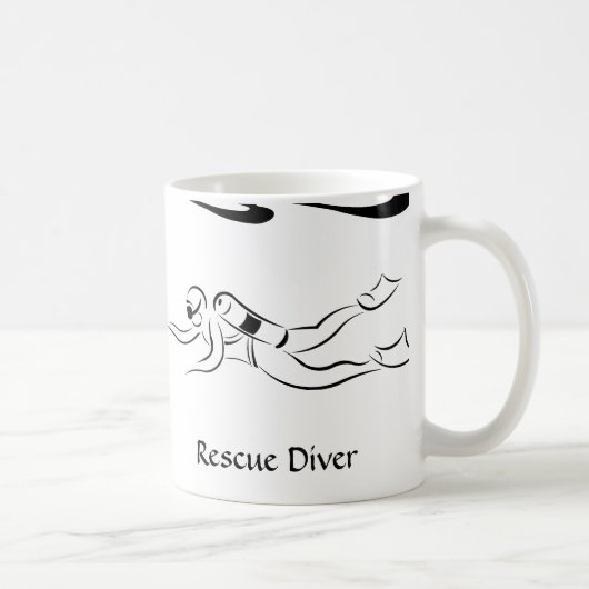 Mug Plongeur de délivrance (Droite)