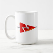 Mug Plongeur de grotte (marqueur de ligne) (Gauche)