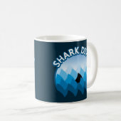 Mug Plongeur de requins (Devant droit)