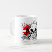 MUG PLONGEUR DE TECH DE CRÂNE (Devant gauche)