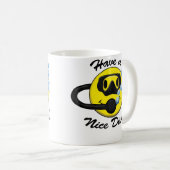 Mug Plongez Bien Scuba Plongée Original (Devant droit)