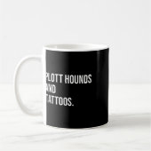 Mug Plott Hounds And Tattoos Plotthound et Owner Dog I (Gauche)