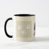 Mug Plott Peinture - Cute Original Chien Art (Gauche)