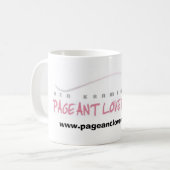 Mug PLP8, www.pageantlovers.com - customisé (Devant gauche)