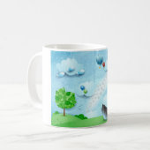 Mug Pluie de fleurs (Devant gauche)