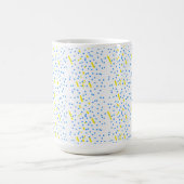 Mug Pluie de météores Blue Dots (Centre)