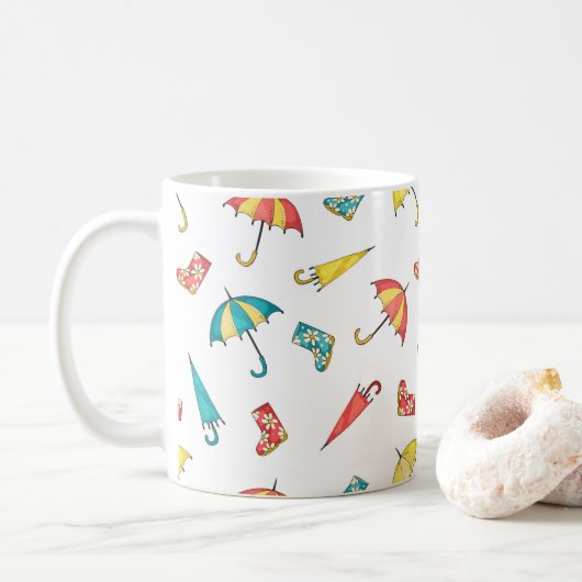 Mug Pluie de printemps I (Avec donut)