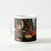 Mug Pluie Dure À Chinatown - Design 2 (Devant gauche)