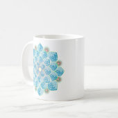 Mug Pluie estivale Mandala (Devant gauche)