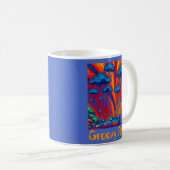 Mug Pluie Groovy Style Rétro (Devant droit)