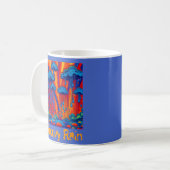 Mug Pluie Groovy Style Rétro (Devant gauche)