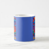 Mug Pluie Groovy Style Rétro (Centre)