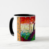 Mug Plum à fleurs (après Hiroshige), Van Gogh (Devant gauche)