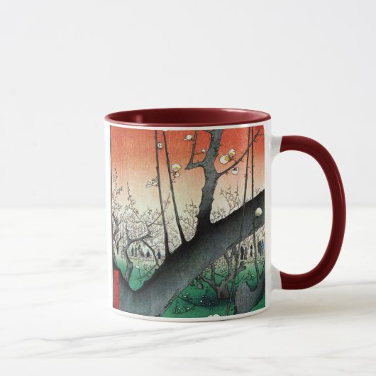 Mug Plum à fleurs, Hiroshige (Droite)
