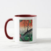 Mug Plum à fleurs, Hiroshige (Gauche)