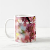 Mug Plum à fleurs - Paradize rose (Gauche)