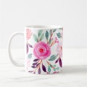 Mug Plum Lilac à fleurs roses (Gauche)