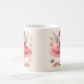 Mug Plum rose Fée de Noël Musique (Centre)