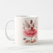 Mug Plum rose Fée de Noël Musique (Gauche)