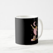 Mug Plum rose rétro Fairy Nutcracker Noël C (Devant droit)