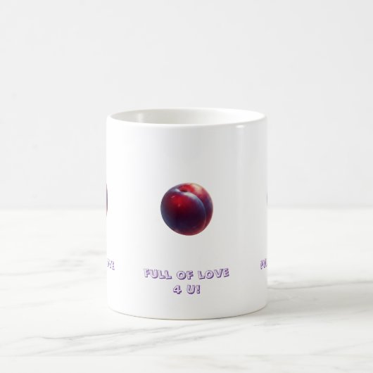 Mug Plum Valentines (Centre)