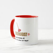 Mug Plumage amusante (Devant gauche)